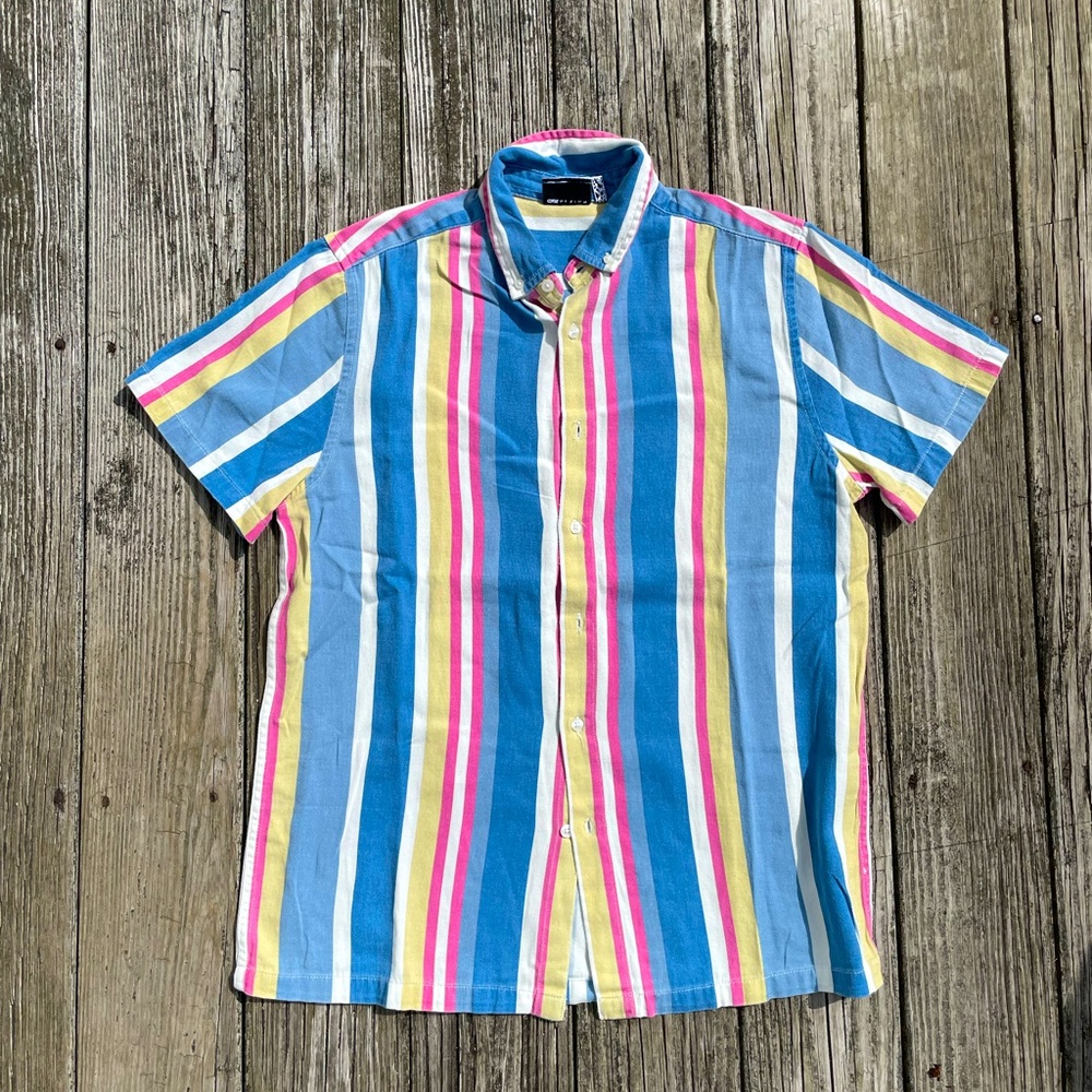 New Men’s Striped Shirt Party